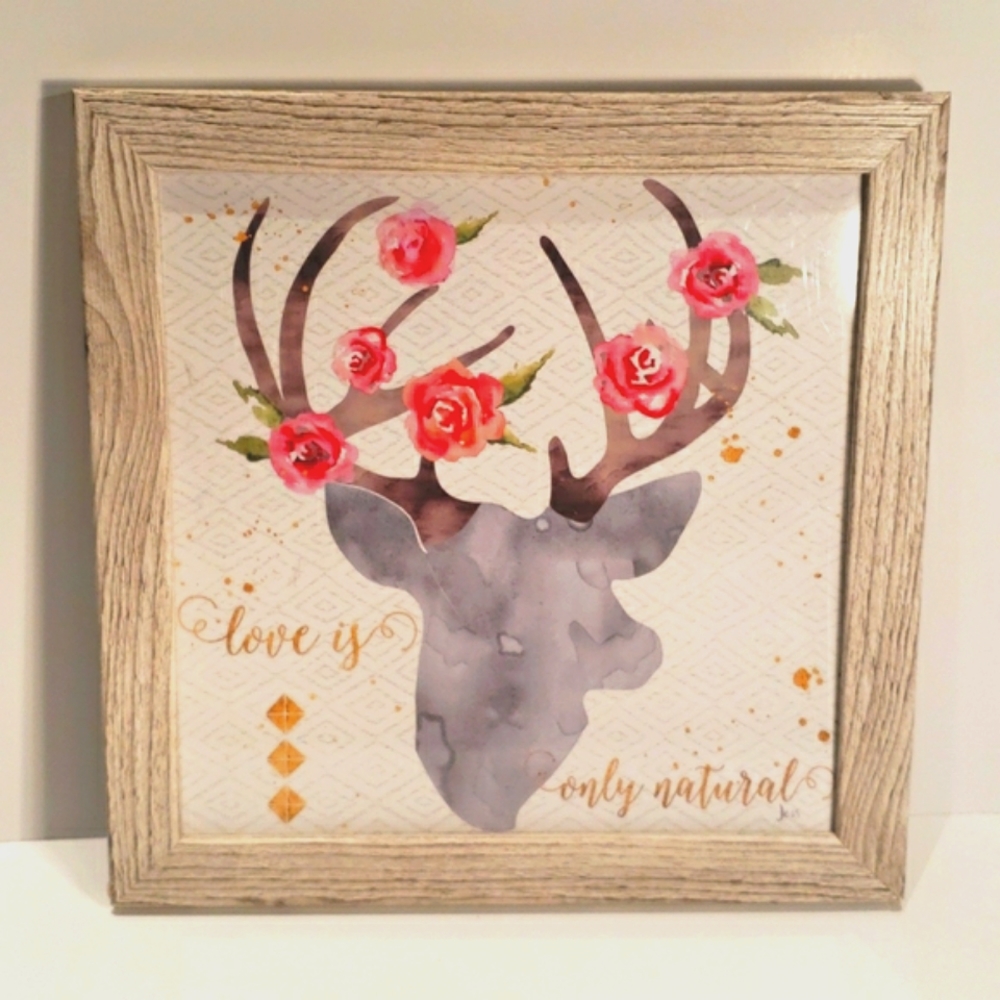Framed wall art